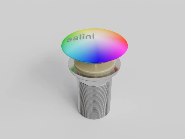 Донный клапан для раковины Salini 161301M окрашивание по RAL Classic матовый