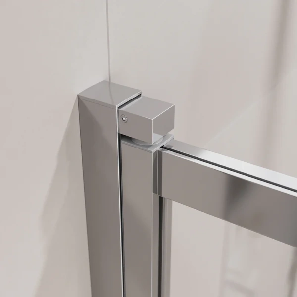 Шторка на ванну Cezares 90x145 SLIDER-VF-11-90/150-C-Cr профиль хром, стекло прозрачное