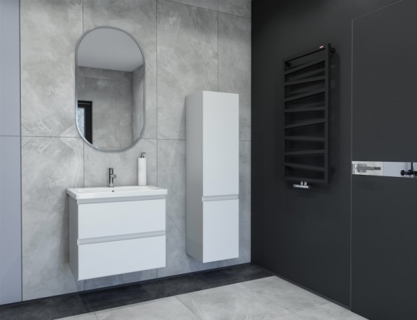 Тумба с раковиной Caprigo Forte 36110-SF027 60 см белая