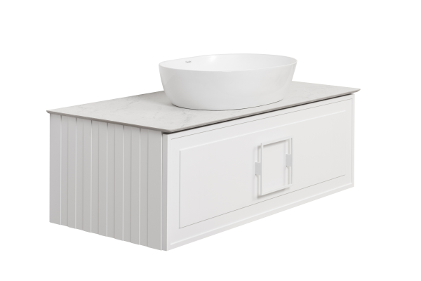 Столешница LaFenice Granite FNC-03-PL01-90 белый мрамор