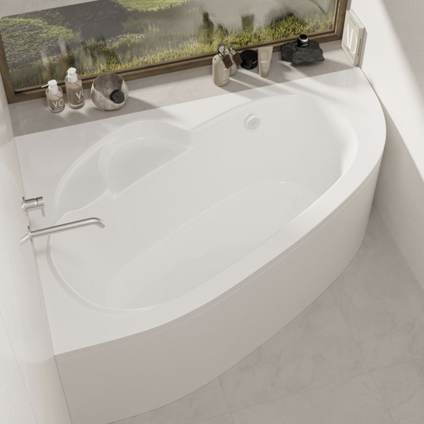 Ванна акриловая Alba Spa Katrina 150x100 L ВАС027030Л100 пристенная