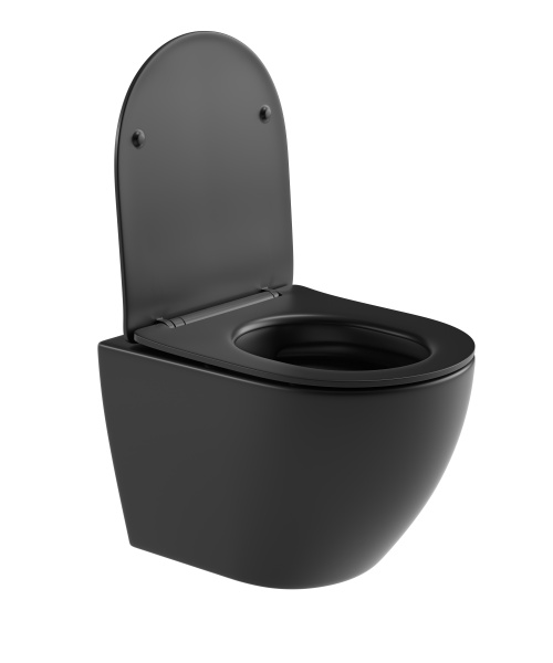 Унитаз подвесной Sapbox Blancor SB7062C1-B Rimless черный матовый