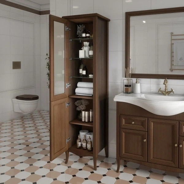 Пенал Caprigo Lion 38350R-036.000.00.20 45 см R орех античный