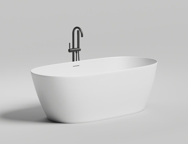 Ванна из литьевого камня Salini Sofia 170x80 102516G белая глянцевая отдельно стоящая