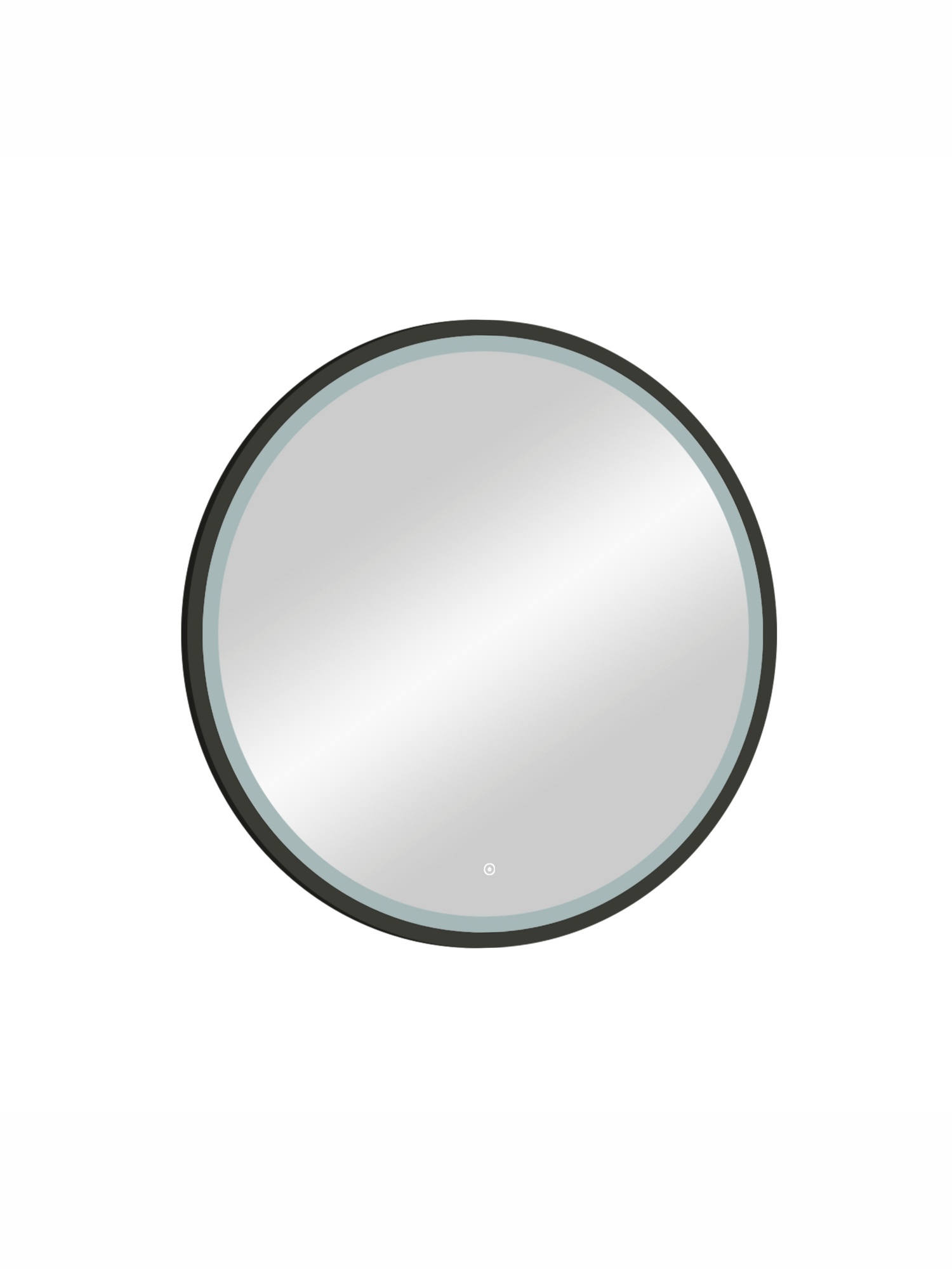 Зеркало Kакса-А Luxe 5380 60x60 черное