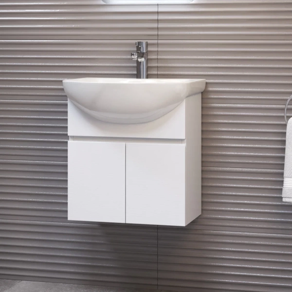Тумба под раковину Vigo Wing tp.WIN.BAL.50.2D белая 45 см белая