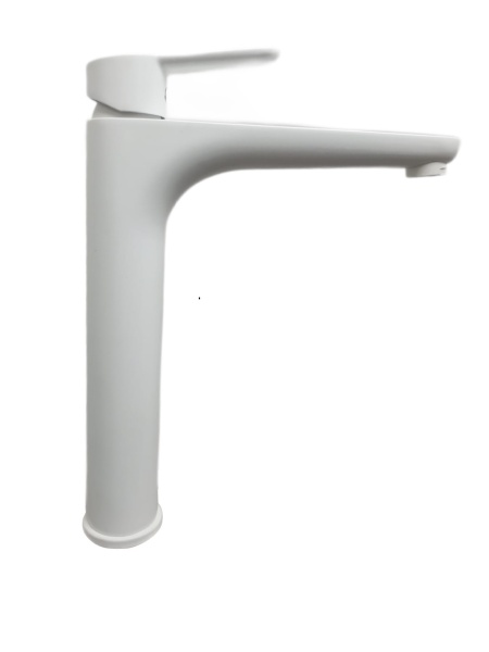 Смеситель для раковины Webert Sax Evolution SE830402740 белый матовый с донным клапаном