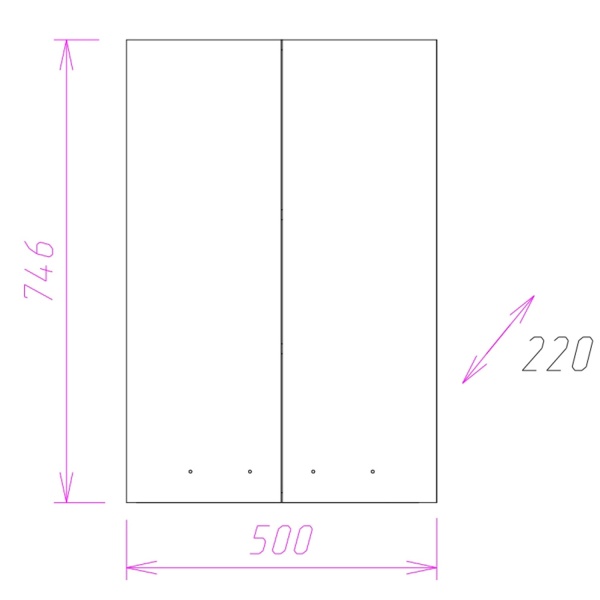 Шкаф Onika Кредо 305001 50 см белый