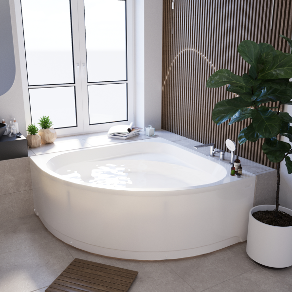 Ванна акриловая Radomir Данте 150x150 1-01-0-0-1-364 угловая c каркасом