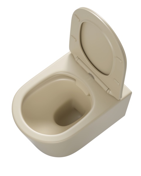 Унитаз подвесной Sapbox Lumara SB1124C1-MKH Rimless хаки матовый