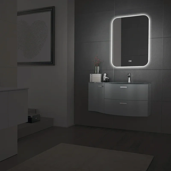 Зеркало Silver Mirrors Паллада 70x90 LED-00002242 с подсветкой и сенсором