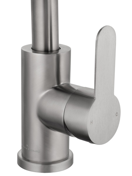 Смеситель для кухонной мойки Wonzon & Woghand WW-AE4554-BS никель брашированный