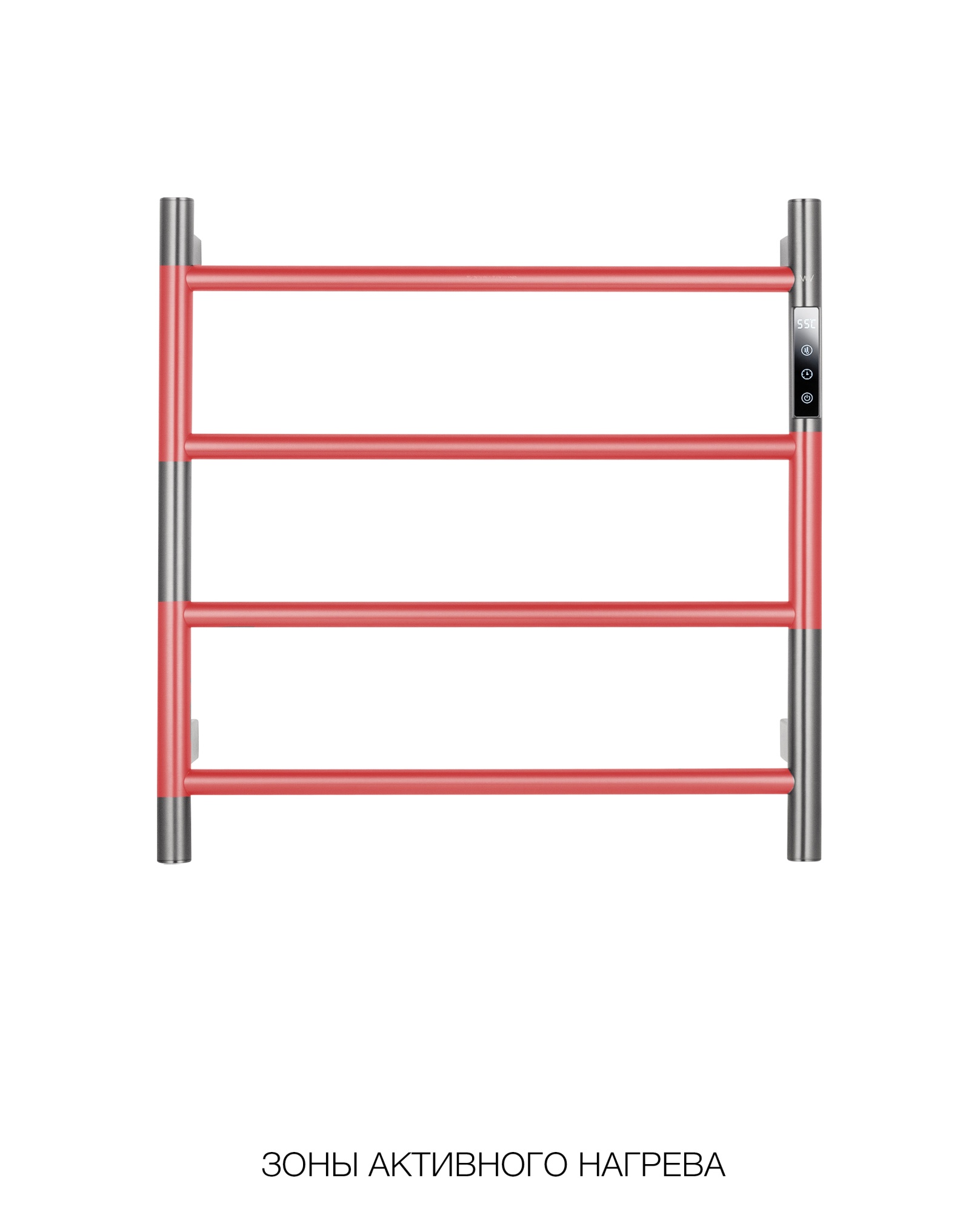 Полотенцесушитель электрический Wonzon & Woghand Bonn WW-AL404-BG золото брашированный