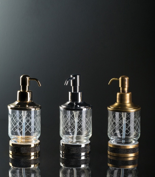 Дозатор для мыла Boheme Royale Cristal 10929-ROYALE-BRONZE бронза