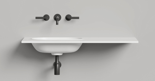 Подвесная раковина Salini Onda Edge Oval 14022041MN 40 см белая матовая