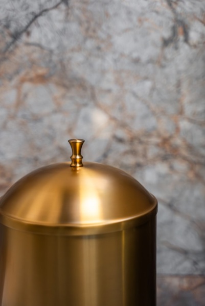 Ведро для мусора Boheme 10915-BR бронза