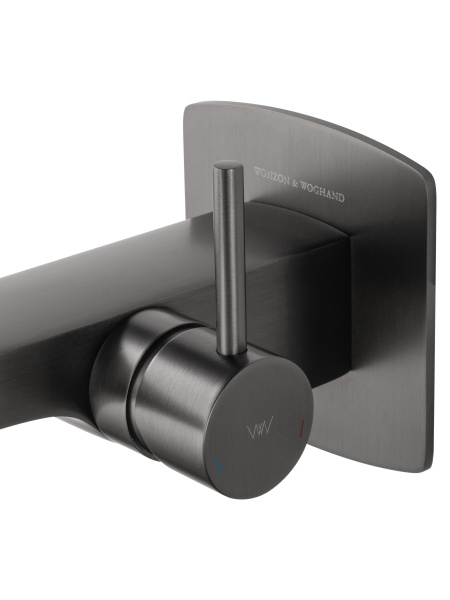 Встраиваемый смеситель Wonzon & Woghand WW-88869031-1-BGM темный графит брашированный