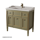 Тумба с раковиной Caprigo Albion 10313 90 см напольная (эмаль)