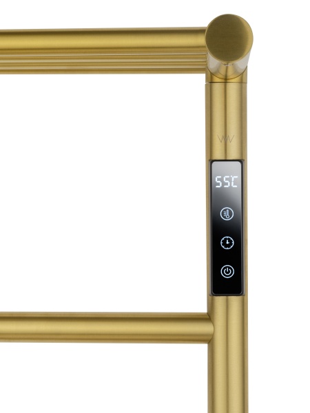 Полотенцесушитель электрический Wonzon & Woghand Bonn WW-AL402-BG золото брашированный