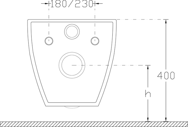 Инсталляция для унитаза Isvea Axis 52AL0102I