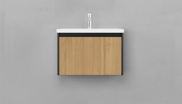 Тумба под раковину Velvex Klaufs tpKLA.70.1Y-617.217 70 см черная