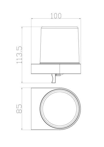 Дозатор для мыла Wonzon & Woghand WW-5251-GM темный графит брашированный
