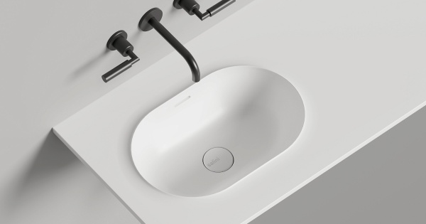 Подвесная раковина Salini Onda Edge Oval 14022041MN 40 см белая матовая