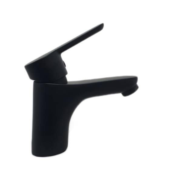 Смеситель для раковины Webert Sax Evolution SE830102560 черный матовый с донным клапаном