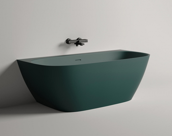 Ванна из искусственного камня Salini Sofia Wall 170x80 102522M белая матовая пристенная