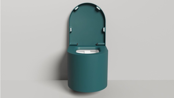 Унитаз подвесной Salini Gemelli 240121KMF только светлые оттенки RAL Classic матовый с крышкой