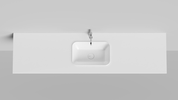 Подвесная раковина Salini Onda Edge Round 14022051MN 40 см белая матовая