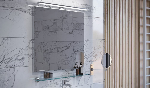 Зеркало Velvex Klaufs 80x90 zkKLA.80-14 с подсветкой и сенсором