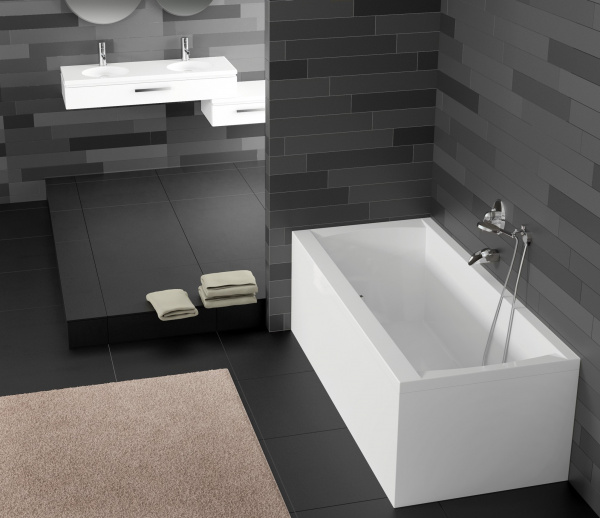 Ванна акриловая Riho Julia 160x70 B024001005 пристенная