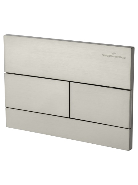 Кнопка смыва Wonzon & Woghand WW-IB235-BN никель брашированный механическая