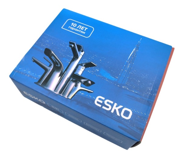 Смеситель для раковины Esko Budapest BT27H хром