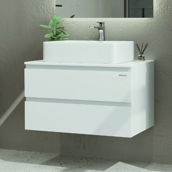 Столешница Onika Алеста 680002 80 см белая