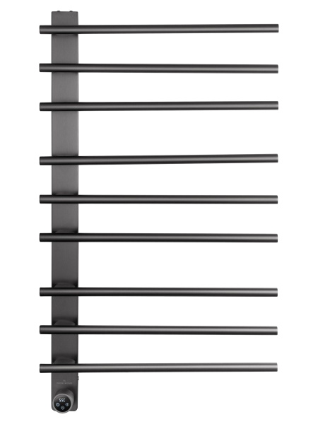 Полотенцесушитель электрический Wonzon & Woghand Nürnberg WW-AL349-GM темный графит брашированный