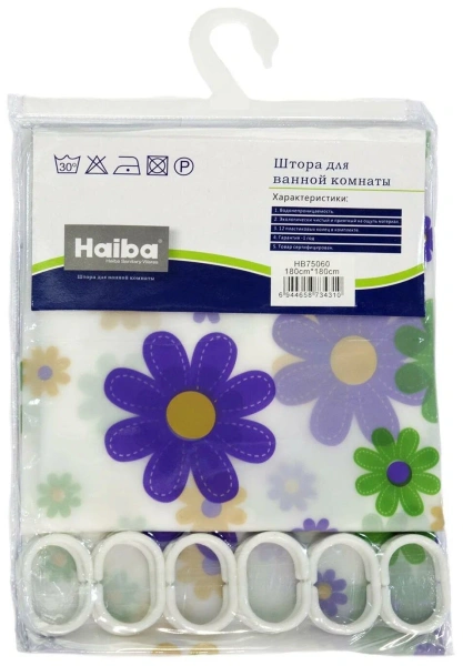 Шторка для душа Haiba HB75060