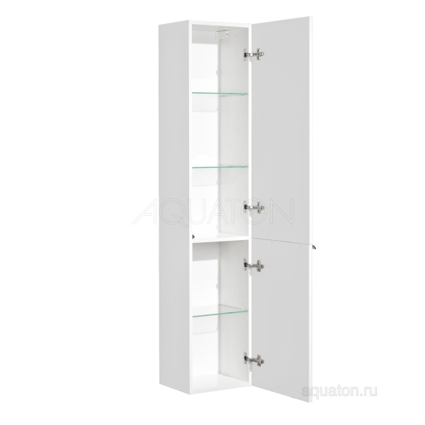 Пенал Aquaton Беверли 35x160 R 1A235403BV01R белый подвесной