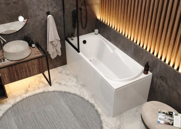 Ванна акриловая Vagnerplast Minerva 170x70 VPBA177MIA2X-04