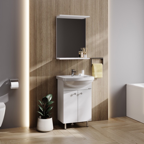 Зеркало Onika Крит 50x70 205211 белое