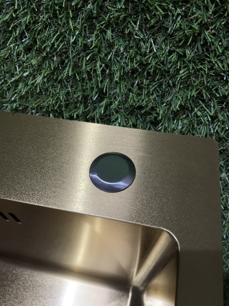 Мойка из нержавеющей стали Santegro 50 см STR5050GD золото