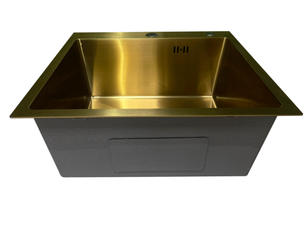 Мойка из нержавеющей стали Santegro 50 см STR5050GD золото
