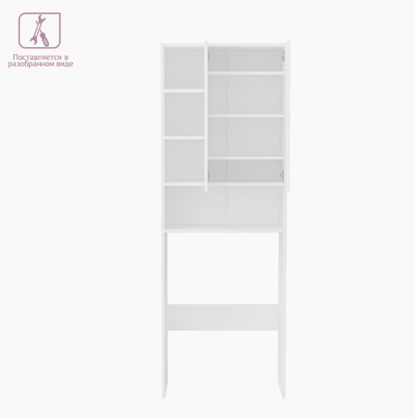 Шкаф Onika Милтон Нова 306706 65 см белый под стиральную машину