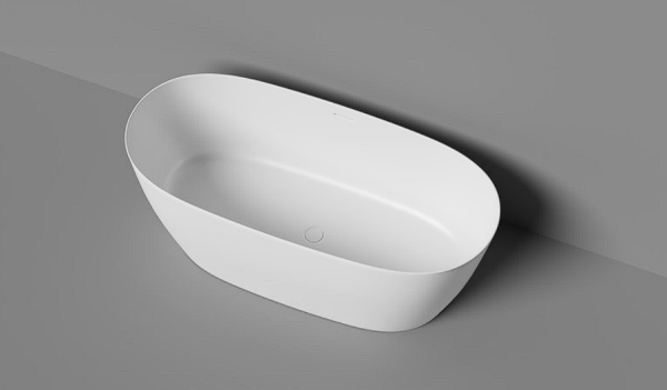 Ванна из искусственного камня Lofo 170x75 UM12112 Gelcoat глянцевая отдельностоящая