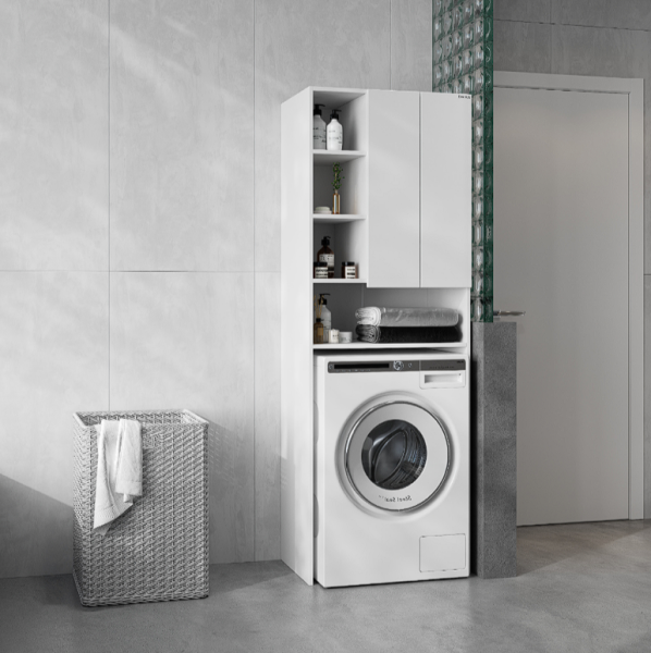 Шкаф Onika Милтон Нова 306706 65 см белый под стиральную машину