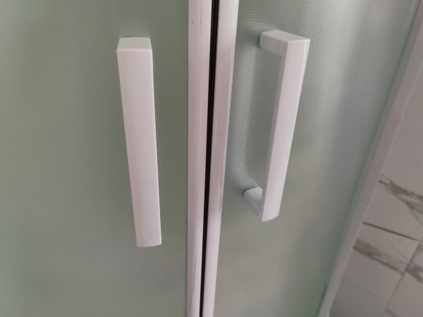 Душевая кабина Sapbox 110x80 SB1100L-110-02-WTR-W профиль белый, стекло прозрачное