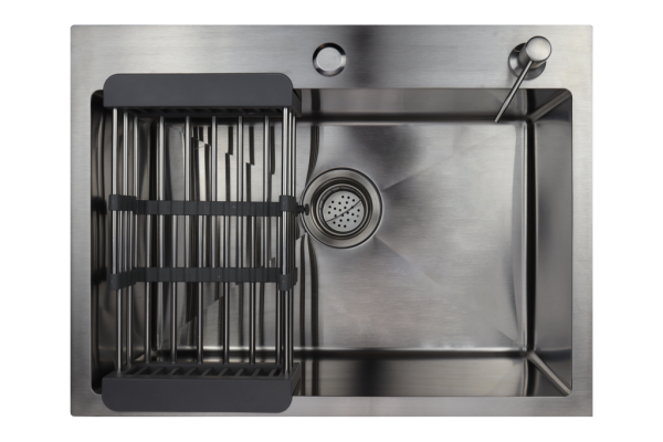 Мойка из нержавеющей стали Santegro 60 см STR6050SC сатин